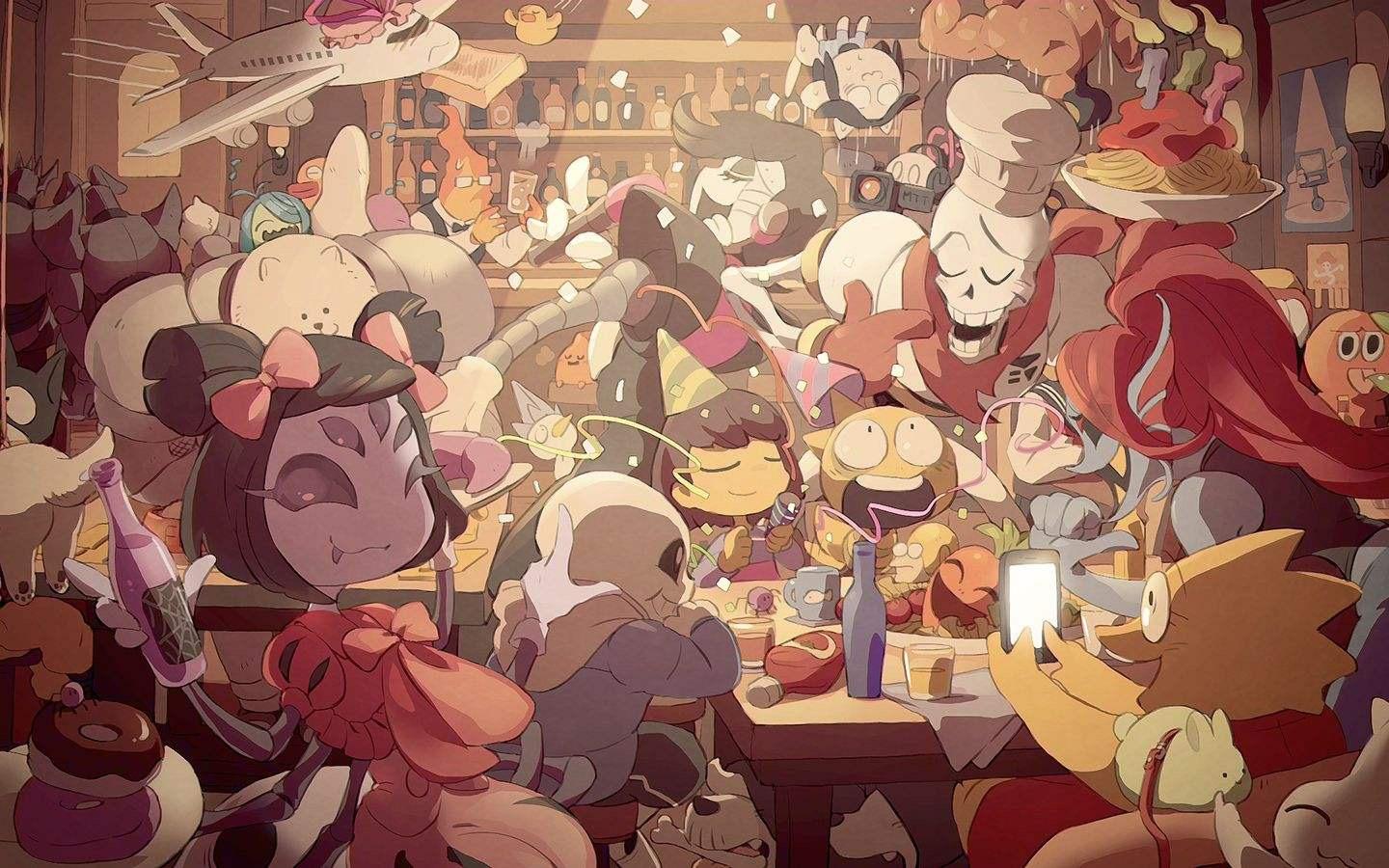 undertale的壁纸可以发一些吗