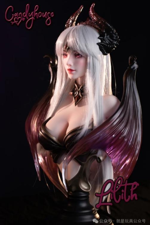 candyhouse莉莉丝t0颜值的绝美白发魅魔