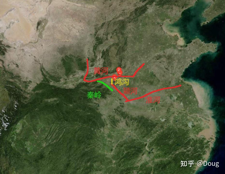 「鸿沟」为什么是古代重要的地理分界线?