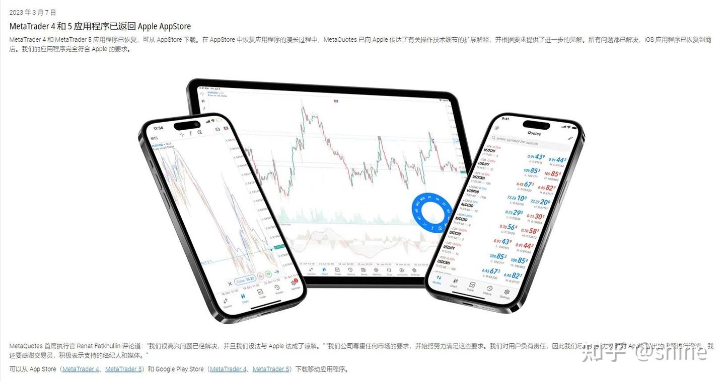迈达克MT4/5重新上架苹果软件商城啦这么大的事情不允许你不知道！ - 知乎