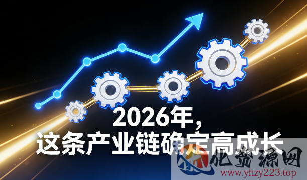付费文章：2026年，这条产业链确定高成长