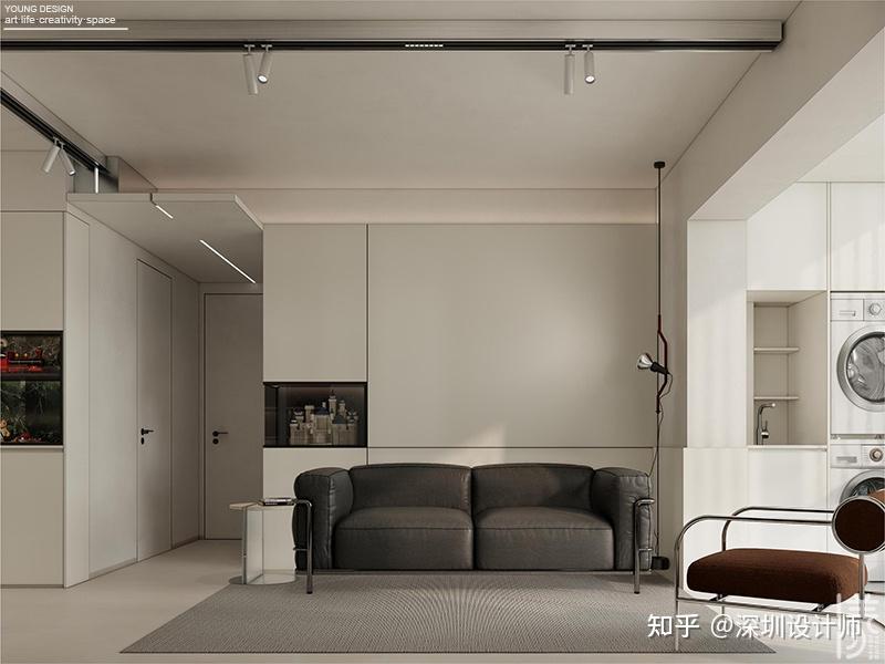Young设计 | 黑与白、简与繁极限拉扯,点缀克制又个性的精致,构建洒脱自在场域 - 知乎