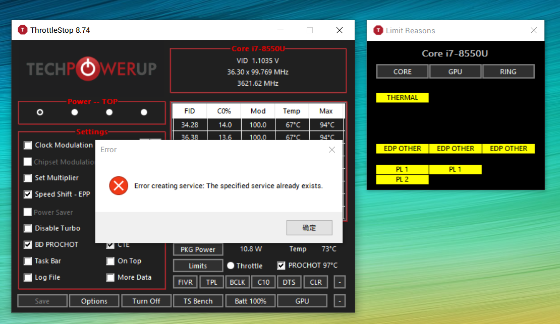 解决 ThrottleStop 出现 Error creating service 错误的一种方法 知乎
