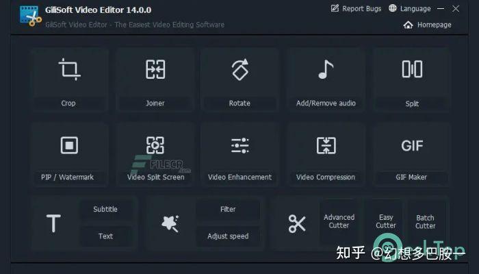 Gilisoft GiliSoft Video Editor 18.0 是一款功能强大的视频编辑软件 - 知乎