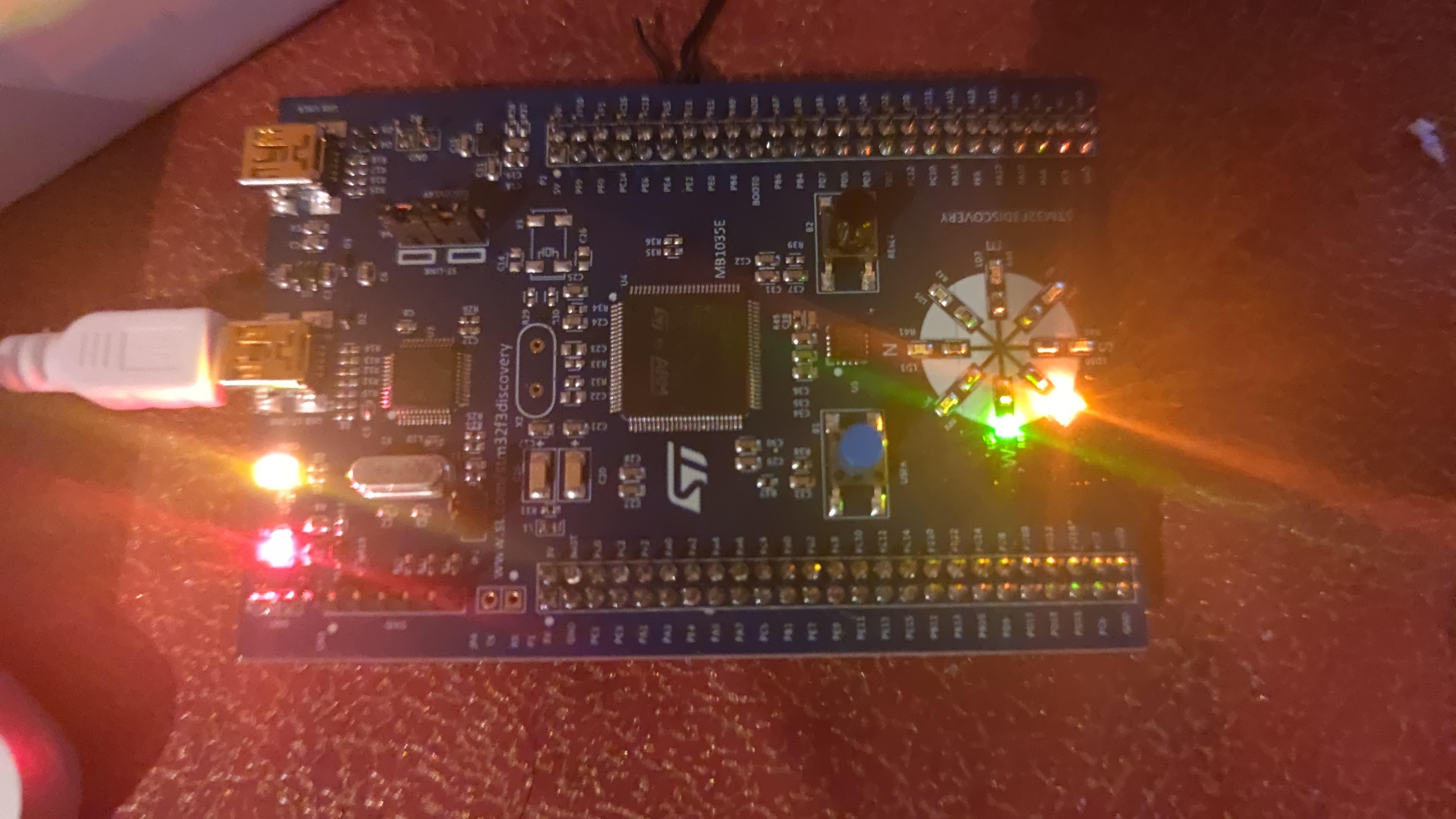 Rust stm32f303 discovery 