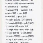 133组英语反义词大汇总，千万别用错了！（可打印！） - 知乎