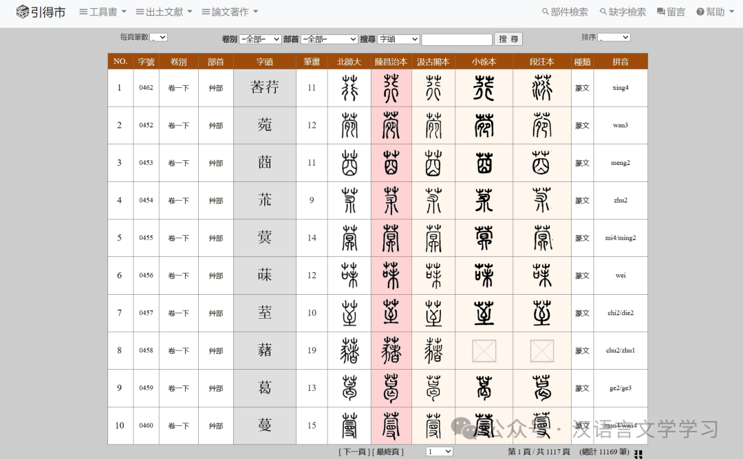 13个古文字常用网站 - 知乎