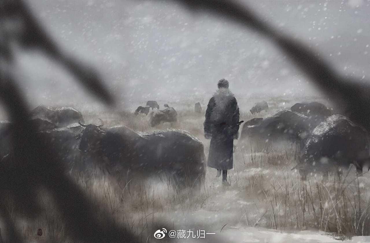 有没有比较好看的闷油瓶张起灵壁纸或者动漫的图