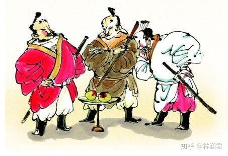 春秋时代齐景公帐下有三员大将:公孙接,田开疆,古冶子,他们战功彪炳