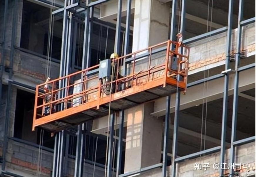 高处作业施工吊篮计算模型及计算过程,吊篮安拆要求详解 - 知乎