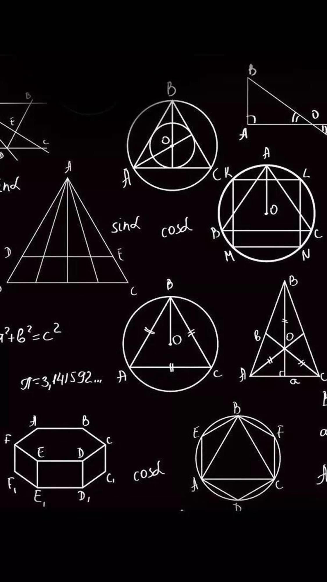 有没有好看的数学公式表壁纸? - 知乎