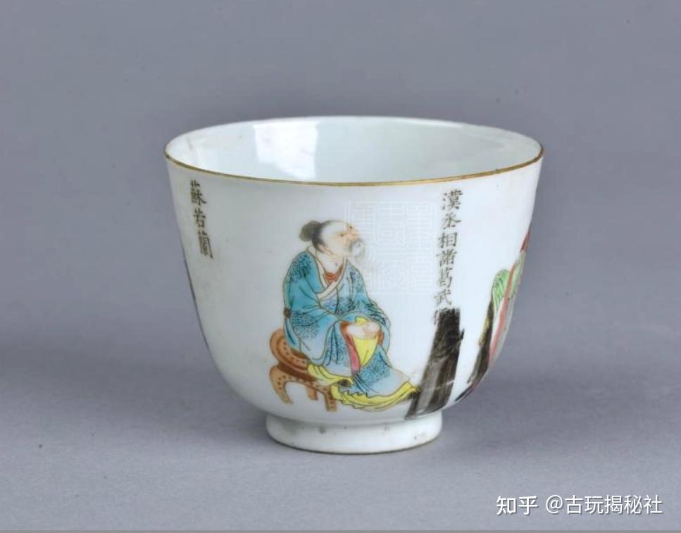 这有书有画又有诗的“无双谱瓷器”，你知道是啥不？ - 知乎