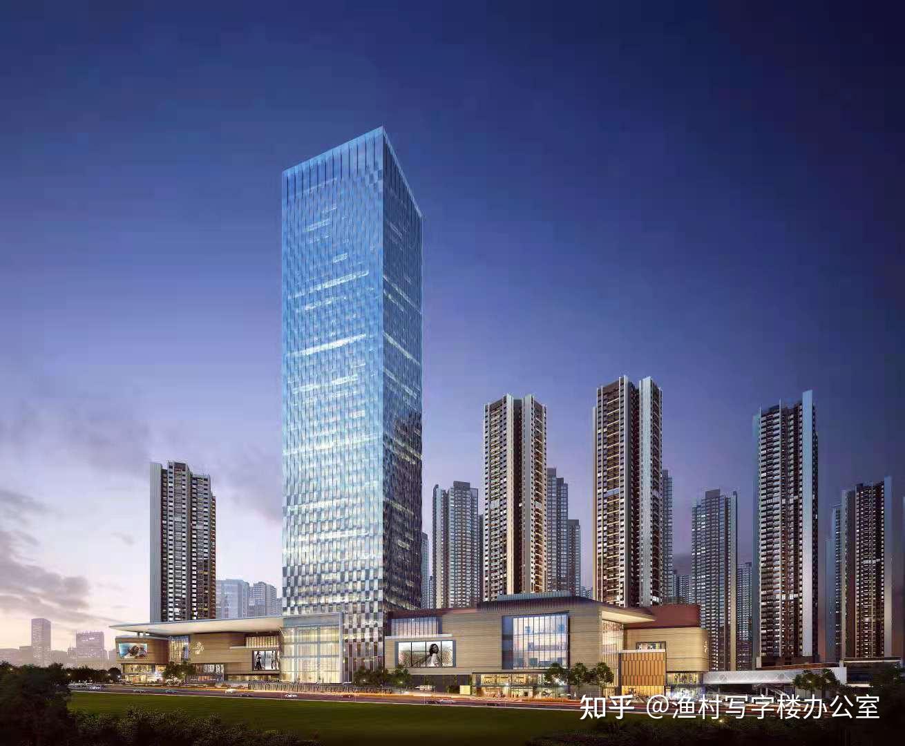 深圳龙华5大顶级写字楼出租现状 - 知乎