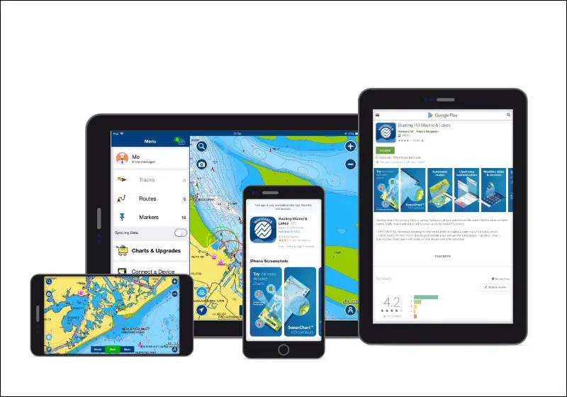 Sea Map Ios 全球海图APP Boating Marine & Lakes,三维海底地形加实时AIS追踪重新定义水上导航极限 - 知乎