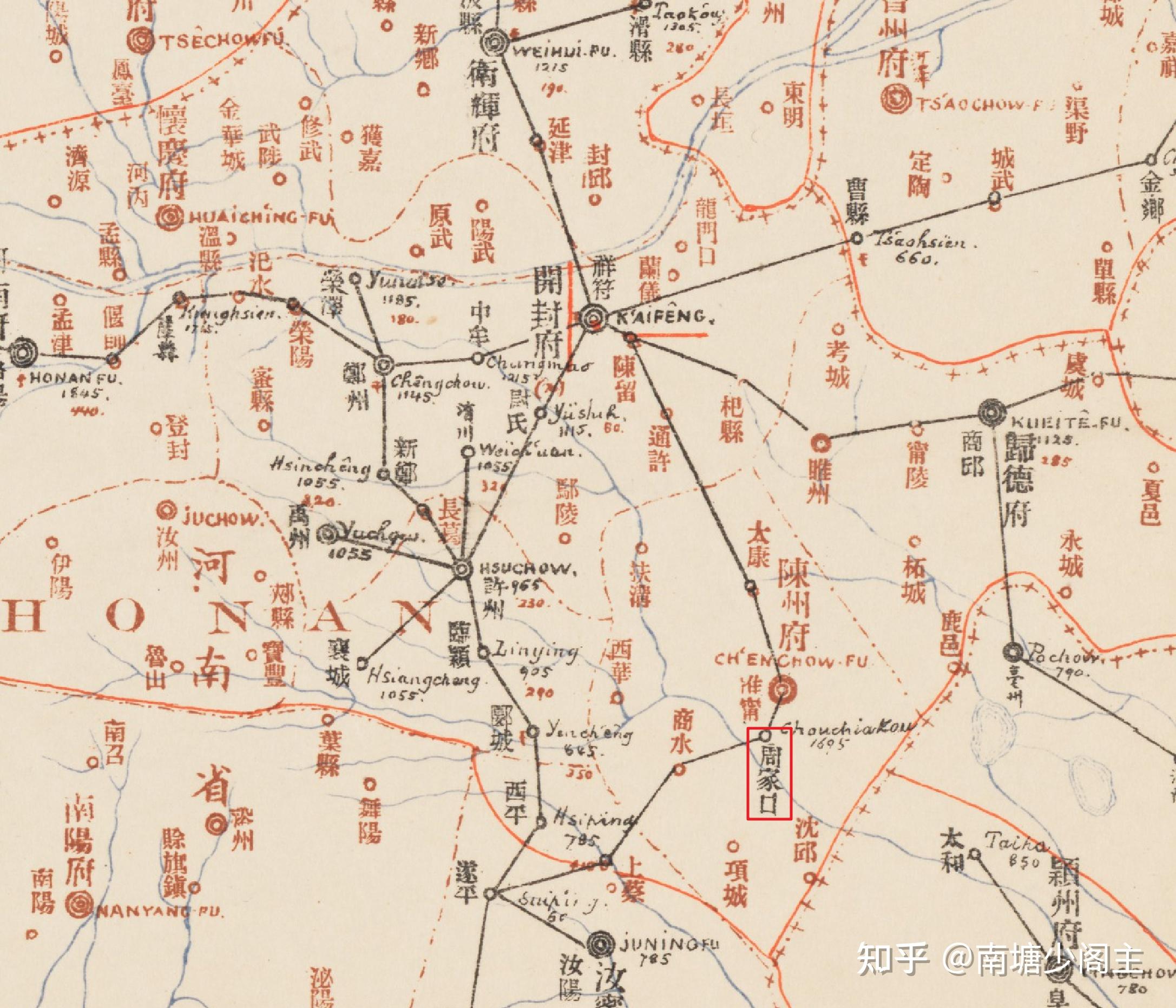 为何京广线前身之一平汉铁路不走开封而走郑州