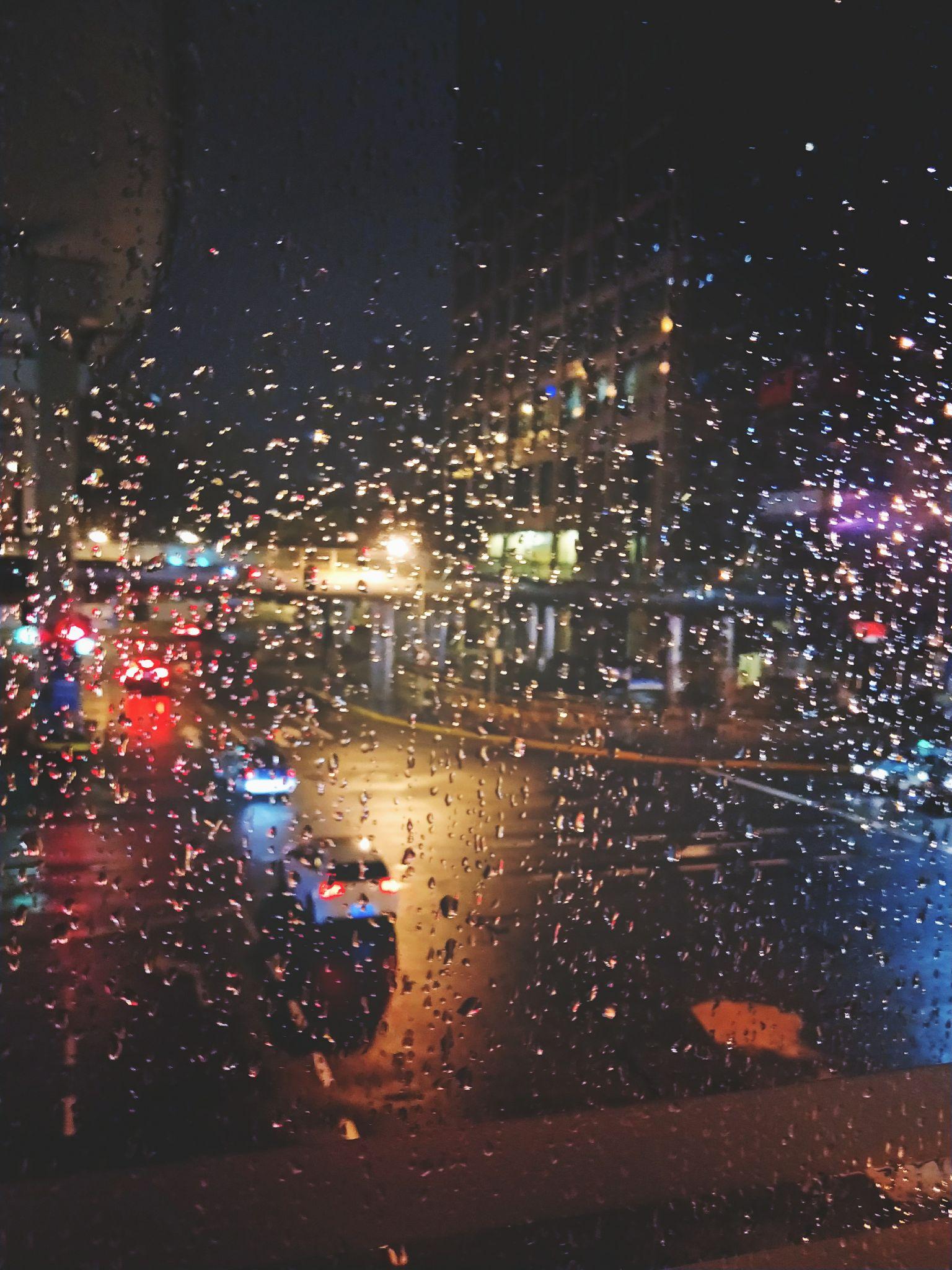 城市夜景照片伤感图片