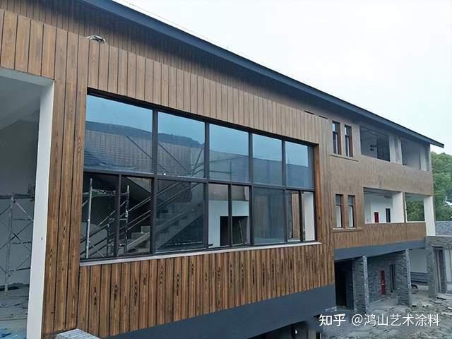 外墙仿木纹之外墙木纹漆做法步骤 - 知乎