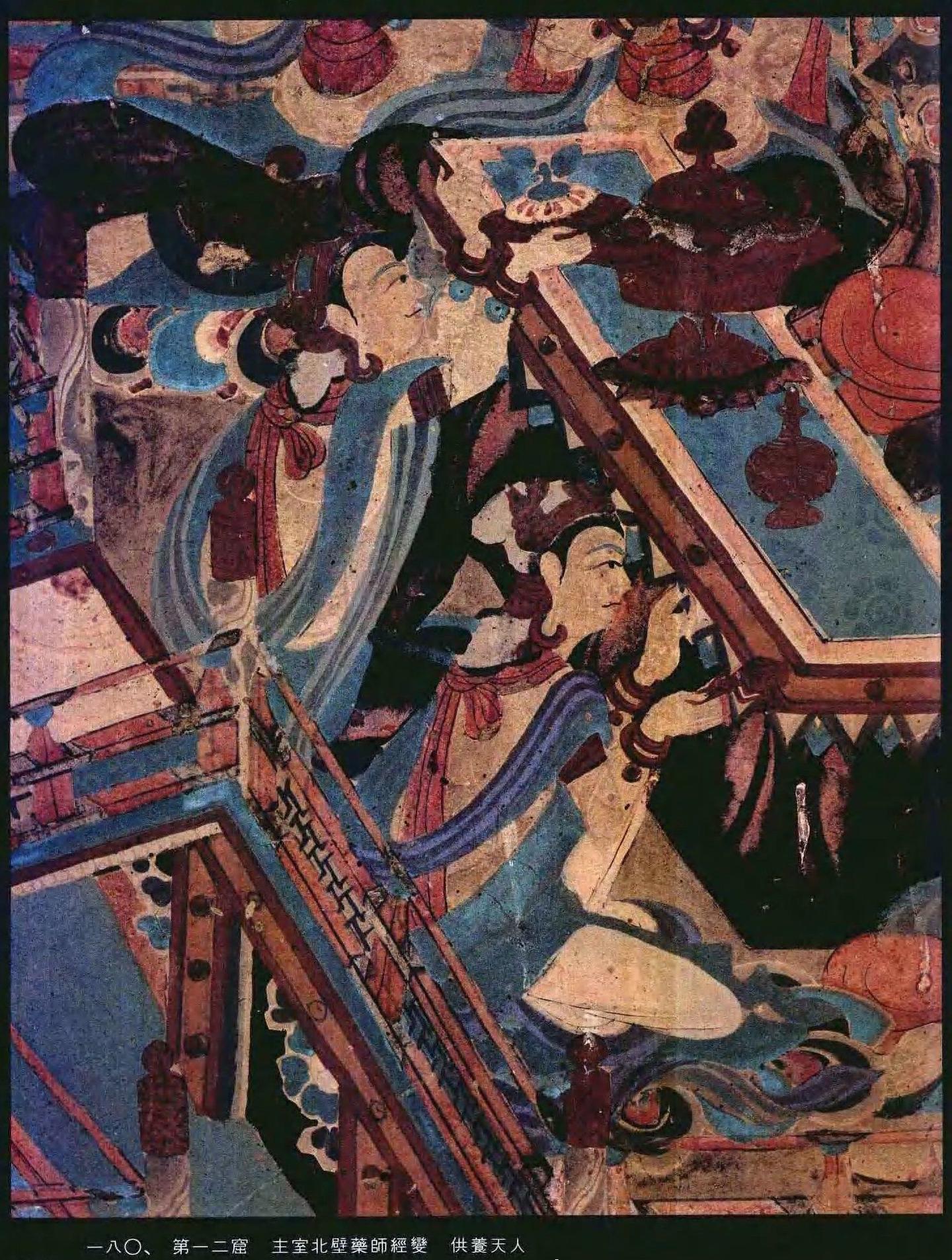 【神游千年,大美敦煌】晚唐-12窟-四壁三铺加屏风画,堂堂大观【高清大图200多幅】 - 知乎