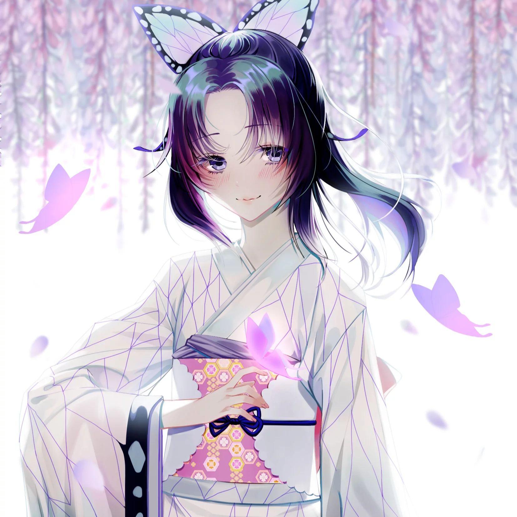 请问各位有没有一些蝴蝶忍的头像