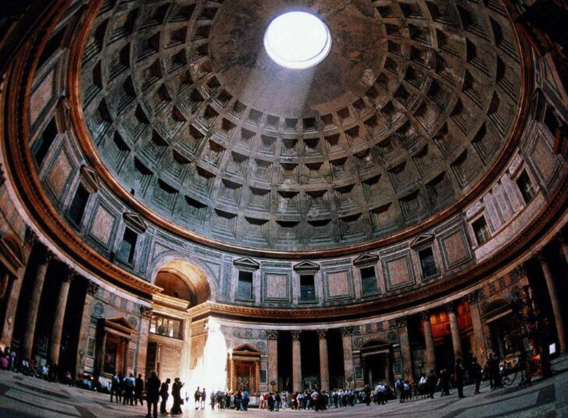 罗马万神庙大殿穹顶图片