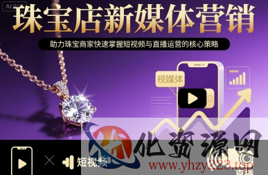 珠宝店新媒体营销，助力珠宝商家快速掌握短视频与直播运营的核心策略
