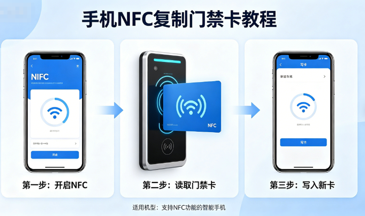 小区门禁卡总忘带?手机NFC 3步复制门禁卡,再也不用带楼宇对讲门禁卡了 - 知乎