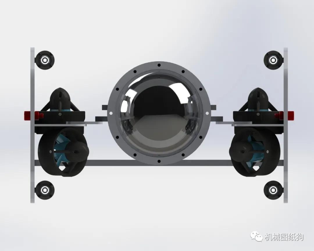【海洋船舶】6dof ROV水下无人机模型3D图纸 STEP格式 - 知乎