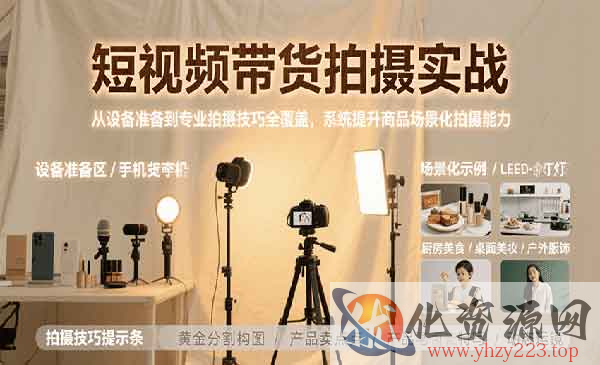 短视频带货拍摄_wwz