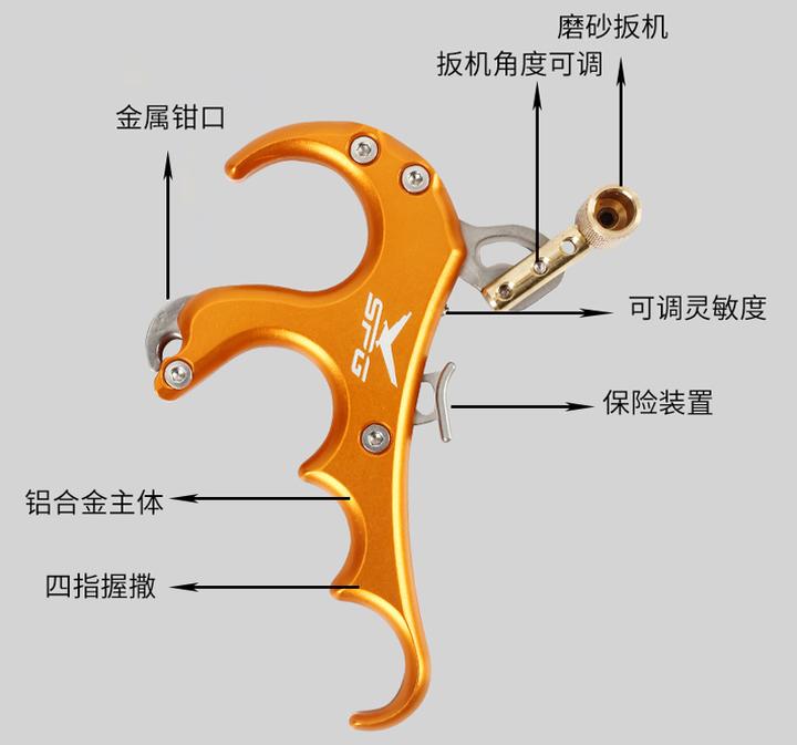 弓箭撒放器内部结构图图片