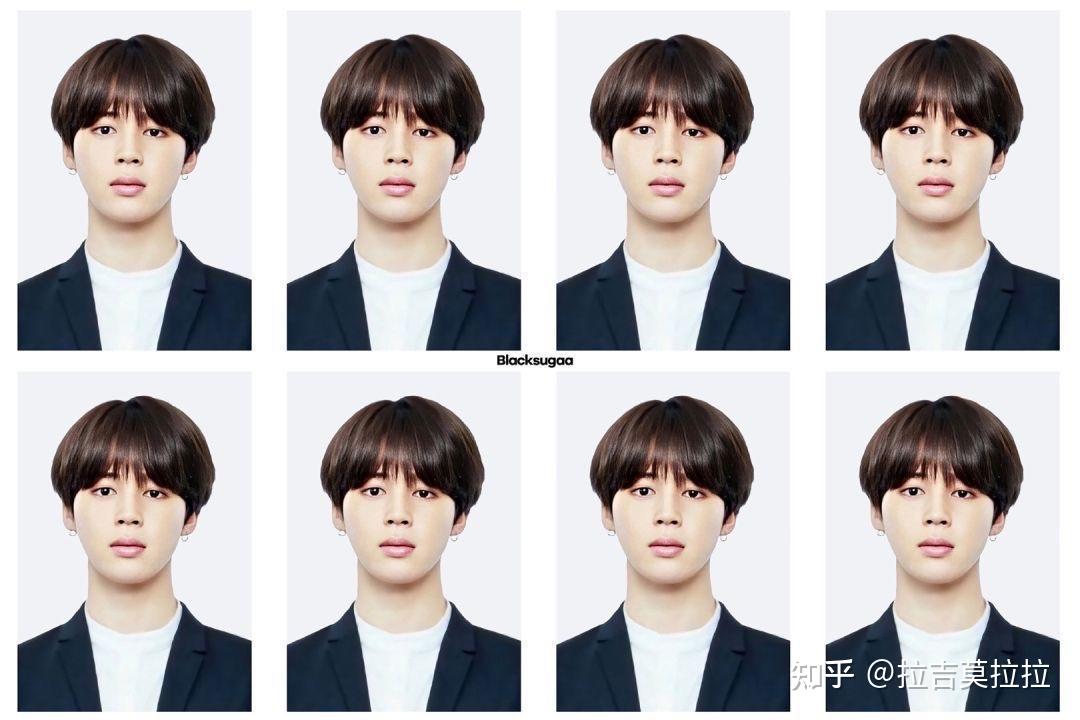 阿米小姐姐们可以分享一下防弹少年团每个成员的证件照吗? - 知乎