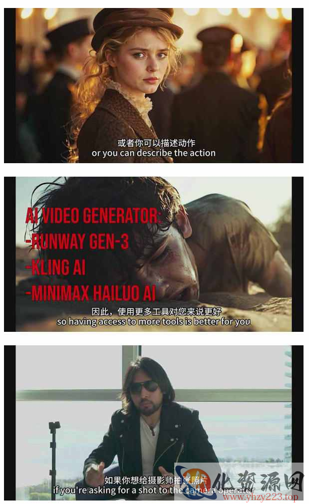 商业AI人工智能电影制作的艺术完整指南教程，从创意到成片，打造盈利级影视项目