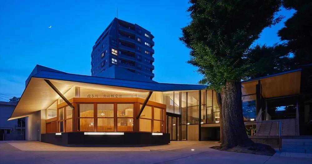 700年龟有香取神社华丽转身！结合现代办公建筑与甜点店 - 知乎