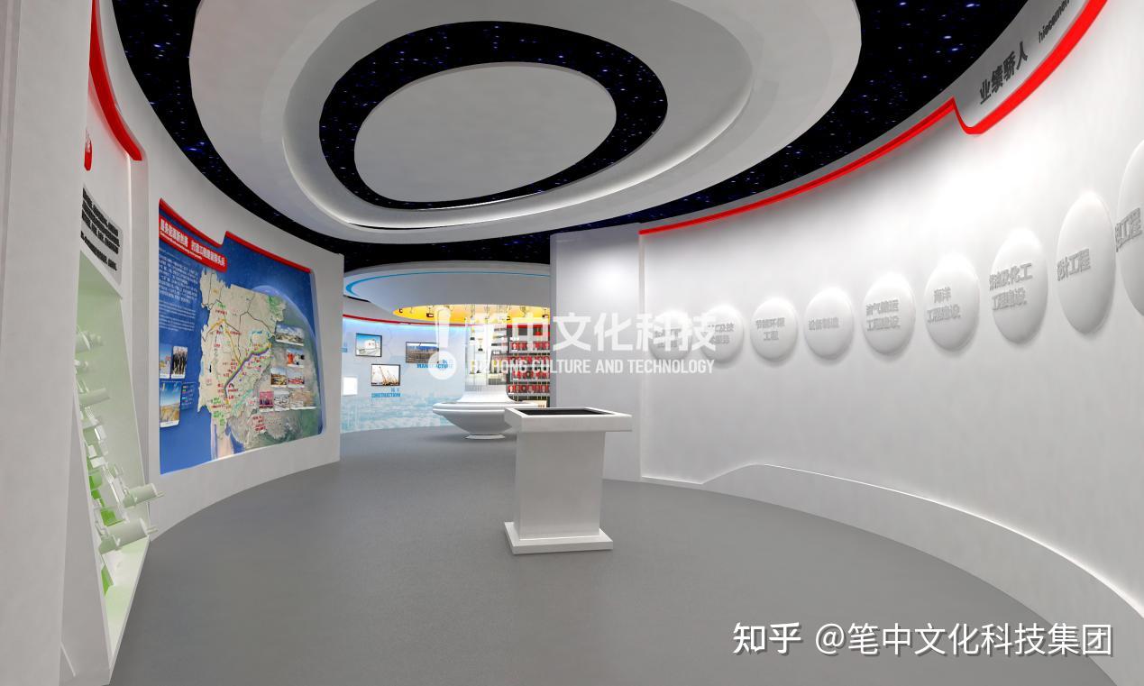国内首个裸眼3D展示的国企科技展厅,中石油数字化体验! - 知乎