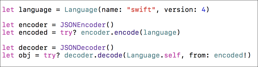 Swift 4 中的 Encoding 和 Decoding - 知乎