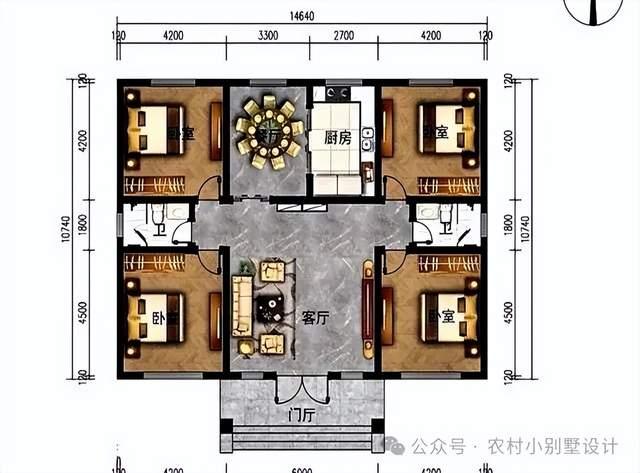20款现代简约一层新中式自建房别墅,直接抄作业乡村一层养老房 - 知乎