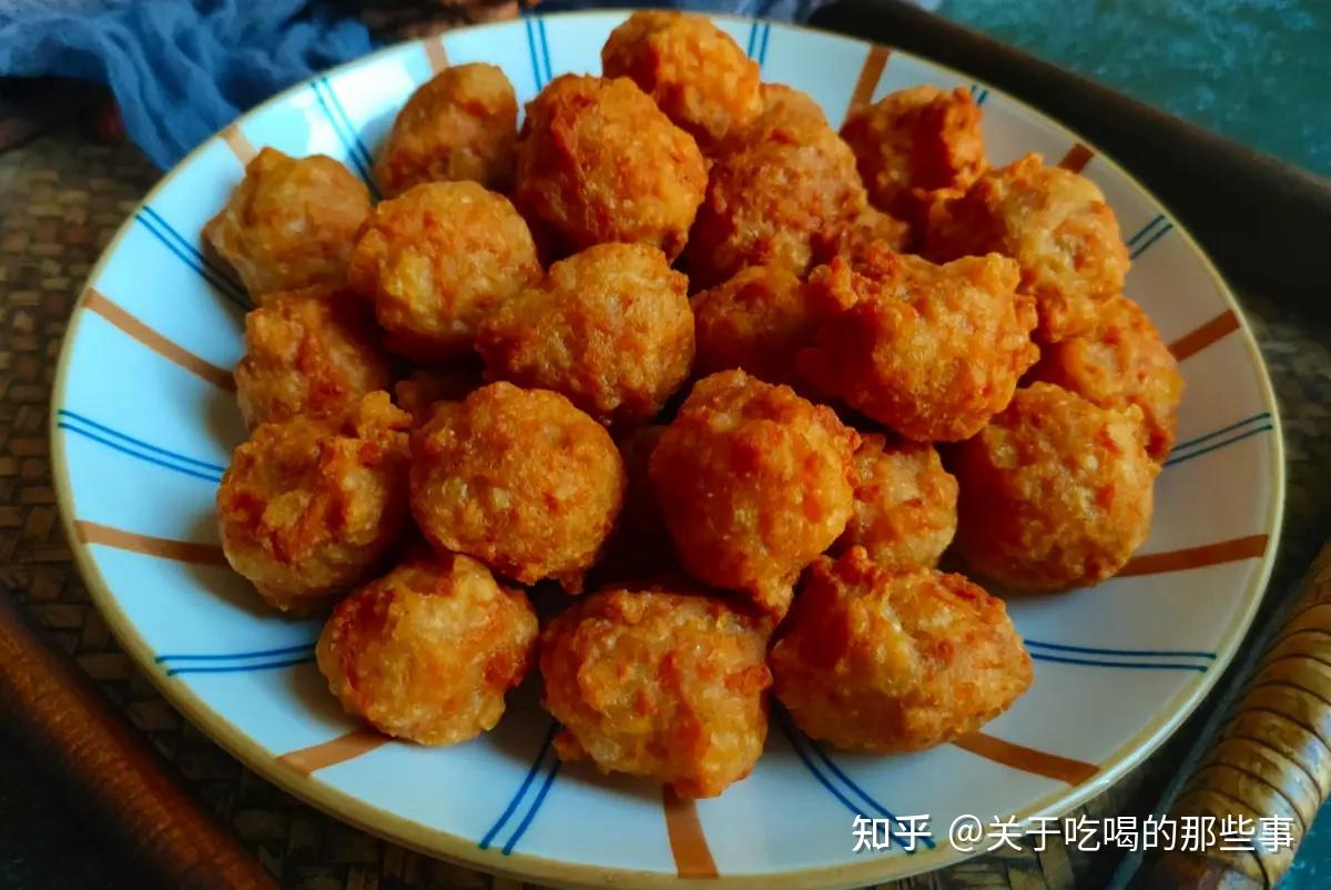 炸丸子,记住不要放面粉和淀粉,教你正确做法,丸子出锅外酥里嫩 - 知乎