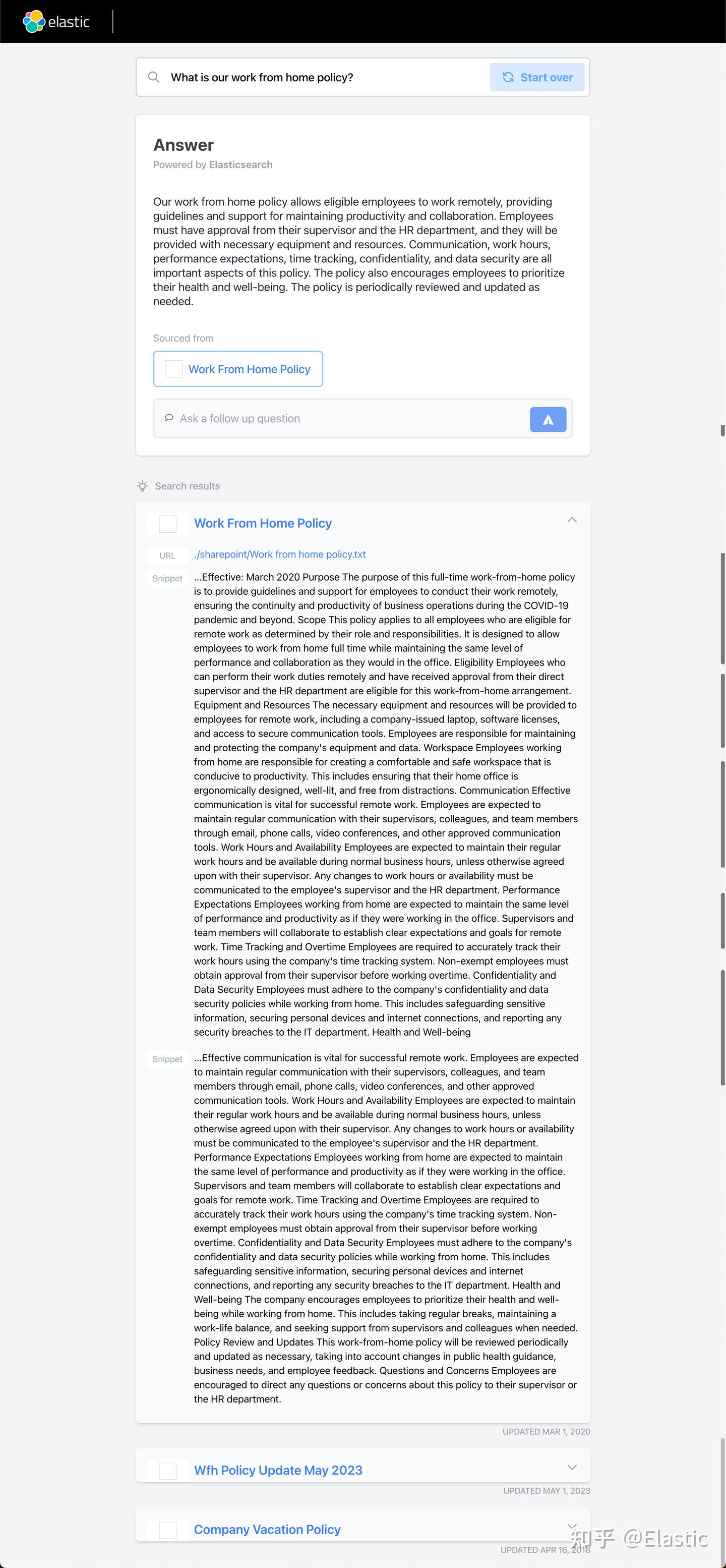 Elasticsearch：使用 Elasticsearch 向量搜索及 RAG 来实现 Chatbot - 知乎
