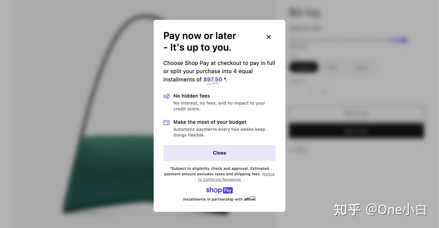 什么是Shopify Shop Pay 分期付款？ - 知乎