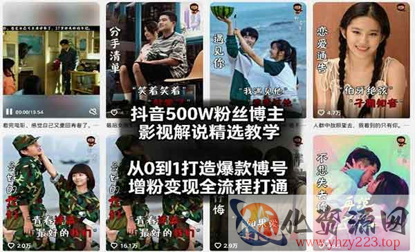 从0到1打造爆款影视解说_wwz