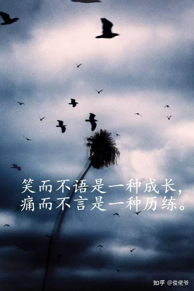 有哪些让人十分感慨的句子? - 知乎