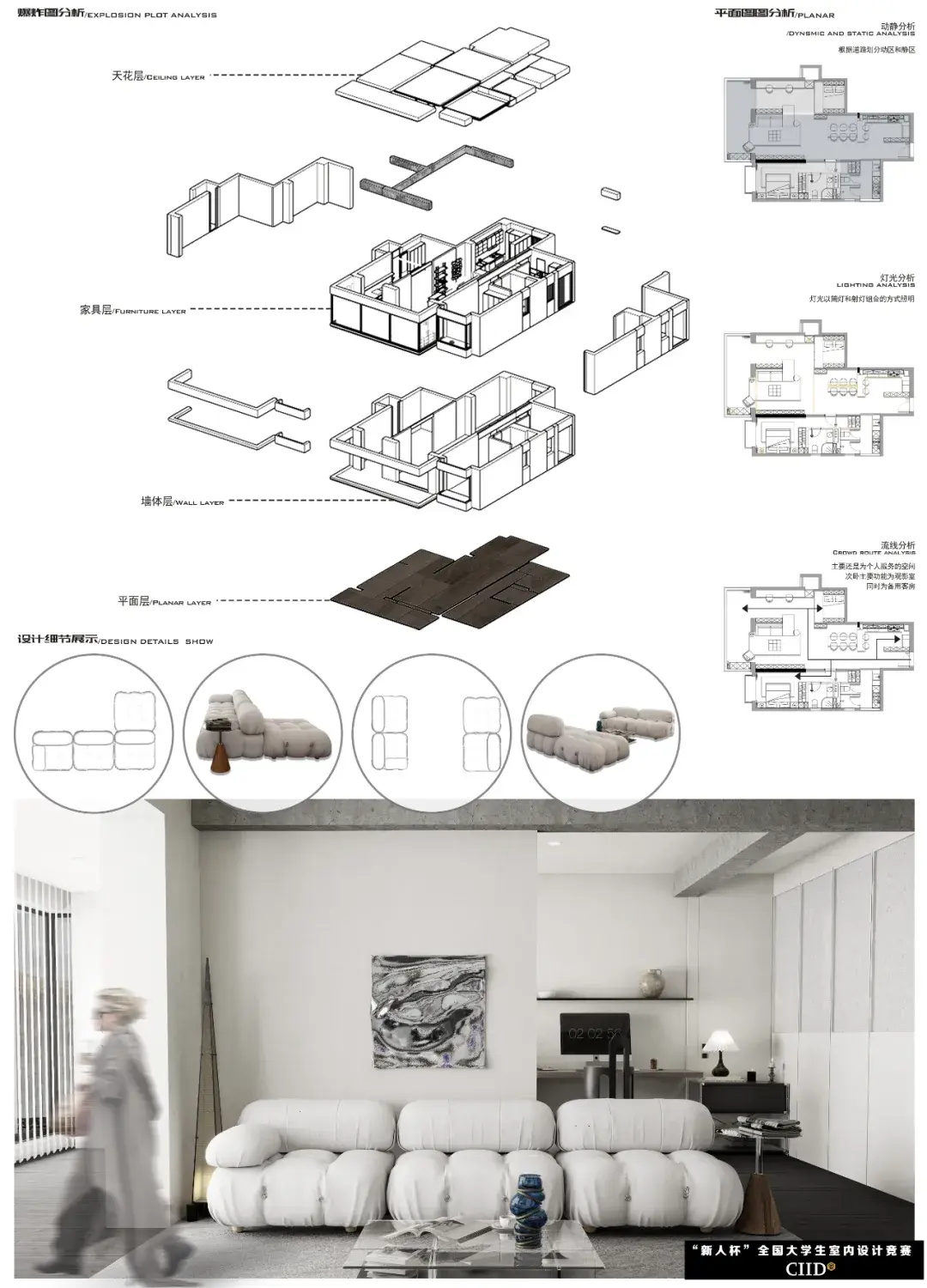 2024“新人杯”全国大学生室内设计竞赛一等奖获奖作品展 - 知乎