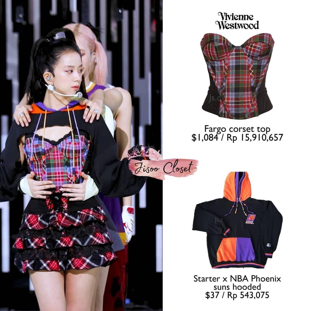 求blackpinkprettysavage金智秀打歌服的名字