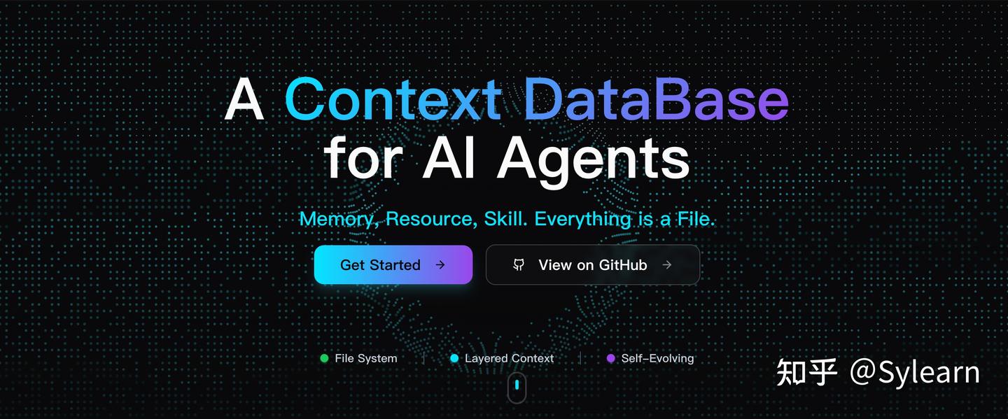 OpenViking ：给 AI Agent 用的上下文数据库 - 知乎