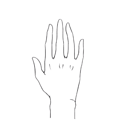 如何画好人的手