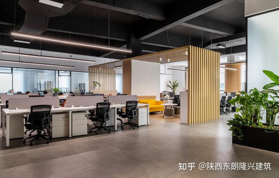 陕西办公室装修设计施工,写字楼装修流程,办公场所装修施工 - 知乎