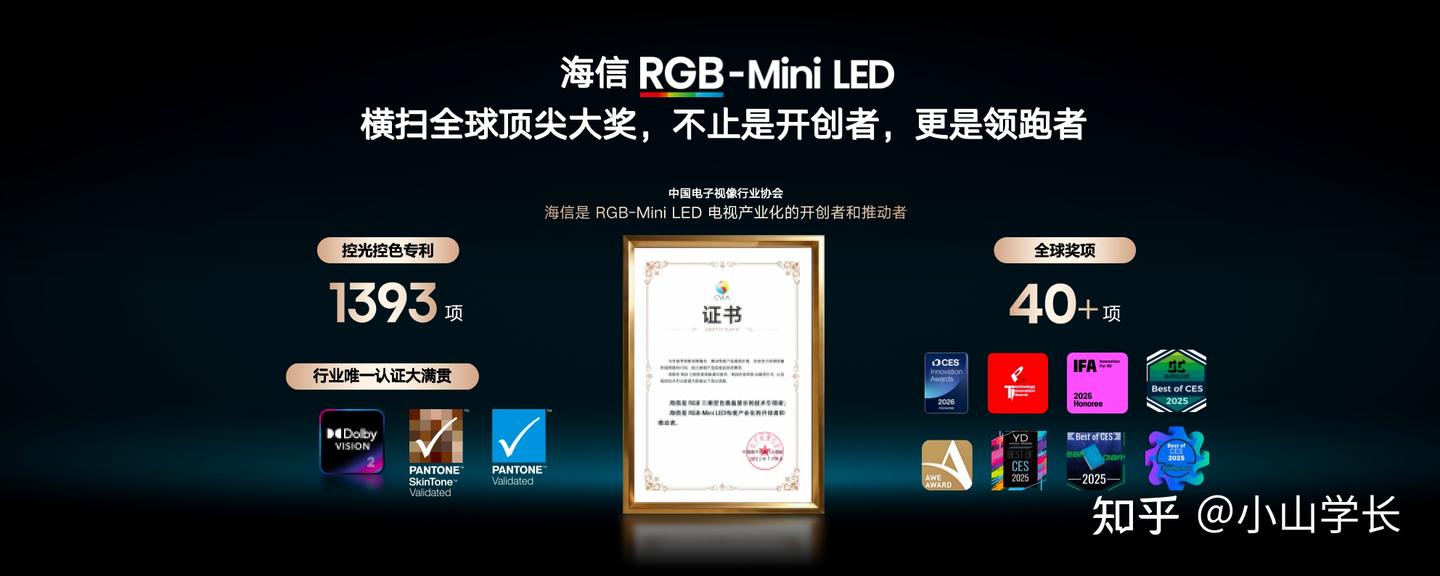 为什么说高端电视首选RGB-Mini LED?海信电视U6S Pro VS 创维Q7F Pro ,哪个更值得买?