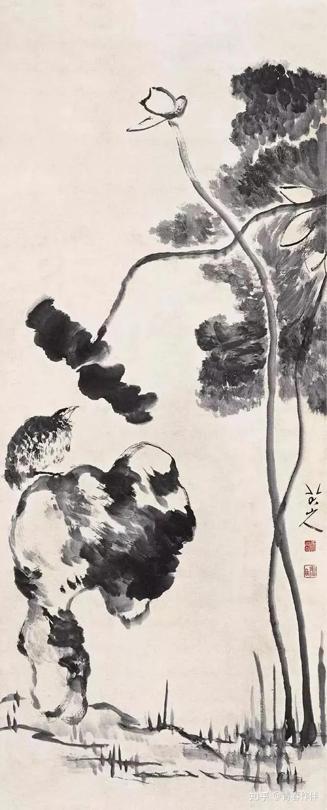 八大山人 水墨畫 八大山人 水墨画集 墨彩画 : 書道用品 緑風店 - 通販 - Yahoo