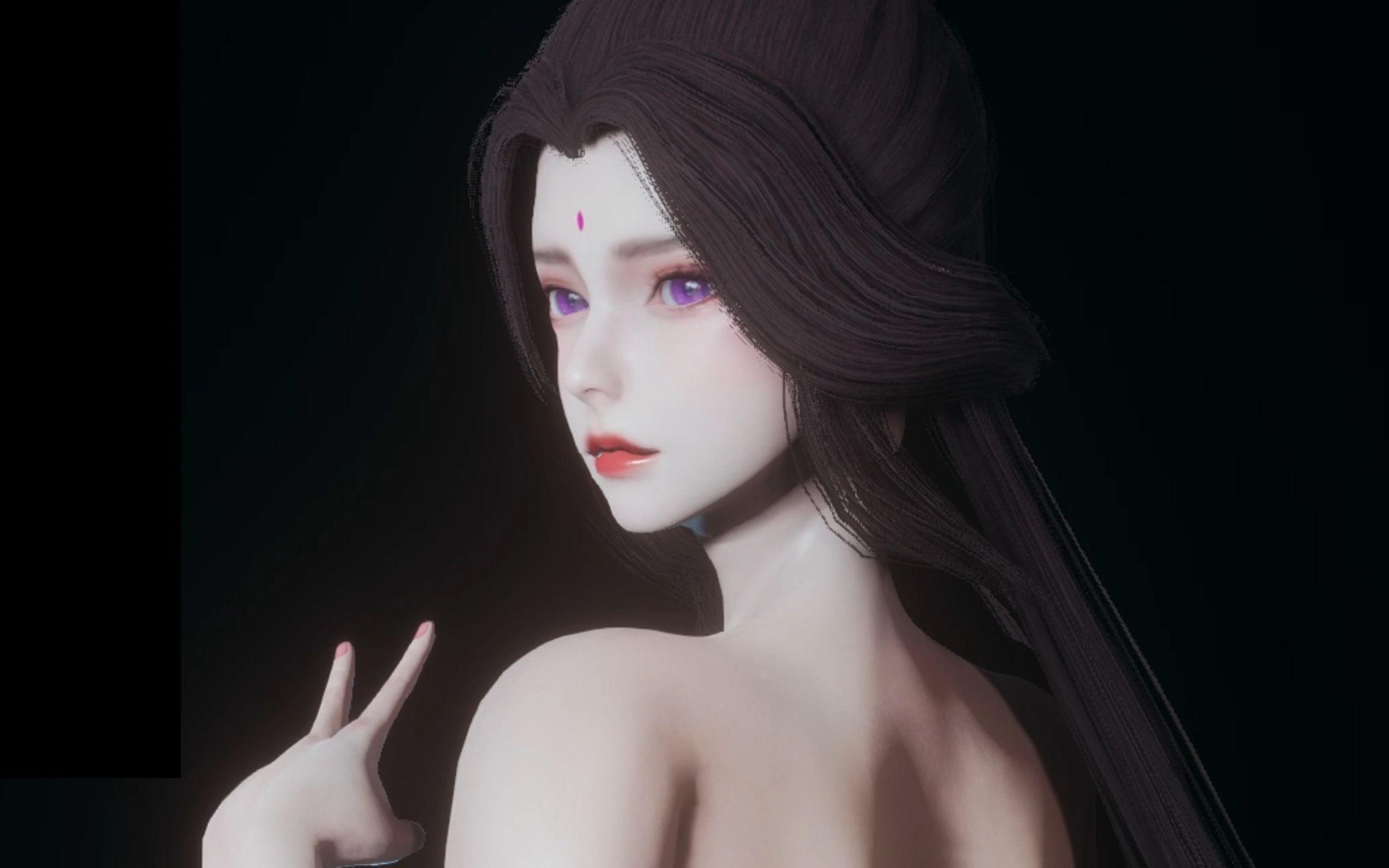 完美世界-月婵仙子  人物卡hs2