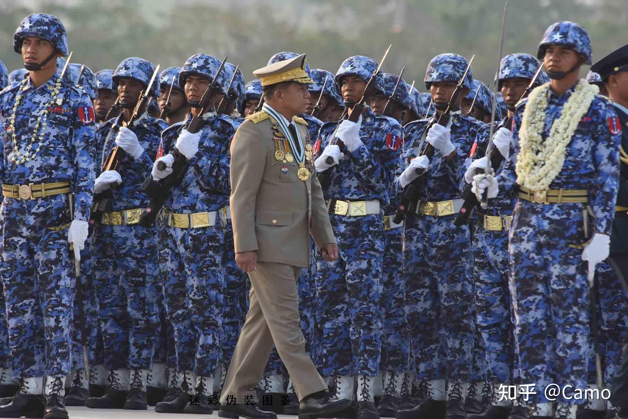 请问海军的迷彩服和空军的迷彩服有区别吗?