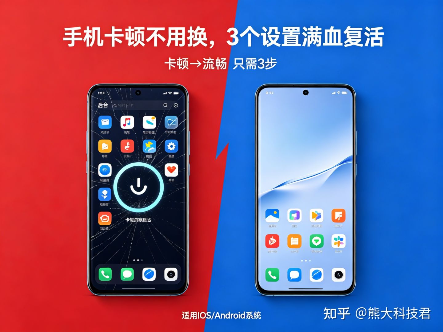 熊大科技君:手机用一年就卡?关掉这3个开关,再战两年